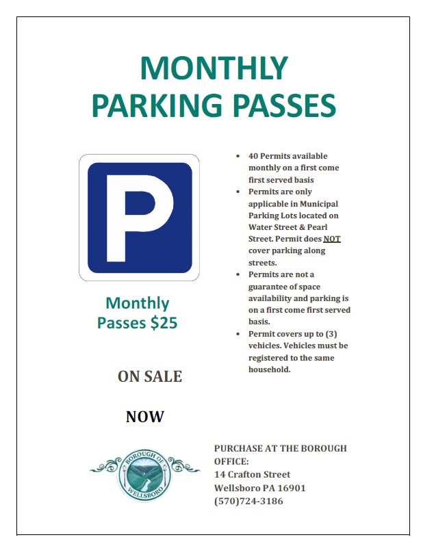 Monthly Parking Pass Image